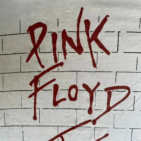 Vintage Y2K Pink Floyd Shirt The Wall Rock Band Album Tee - Picture 4 of 8